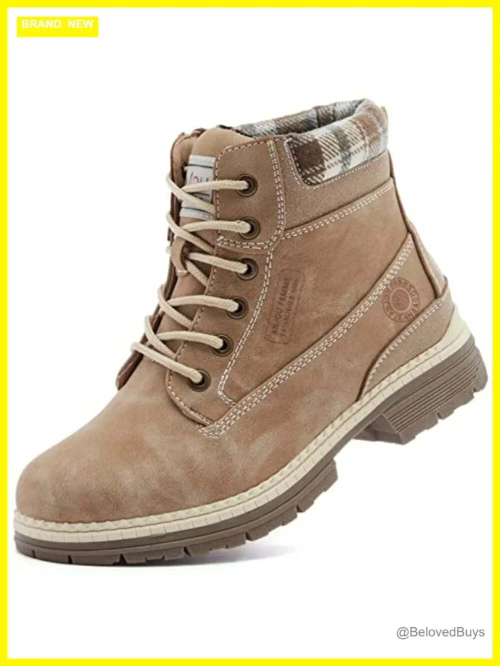 Women's Waterproof Hiking Ankle Boots Lightweight Snow Winter Trekking